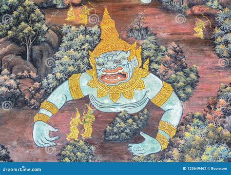  「Ramakien」：古代タイの英雄叙事詩、神と魔物の壮絶な戦いの物語！